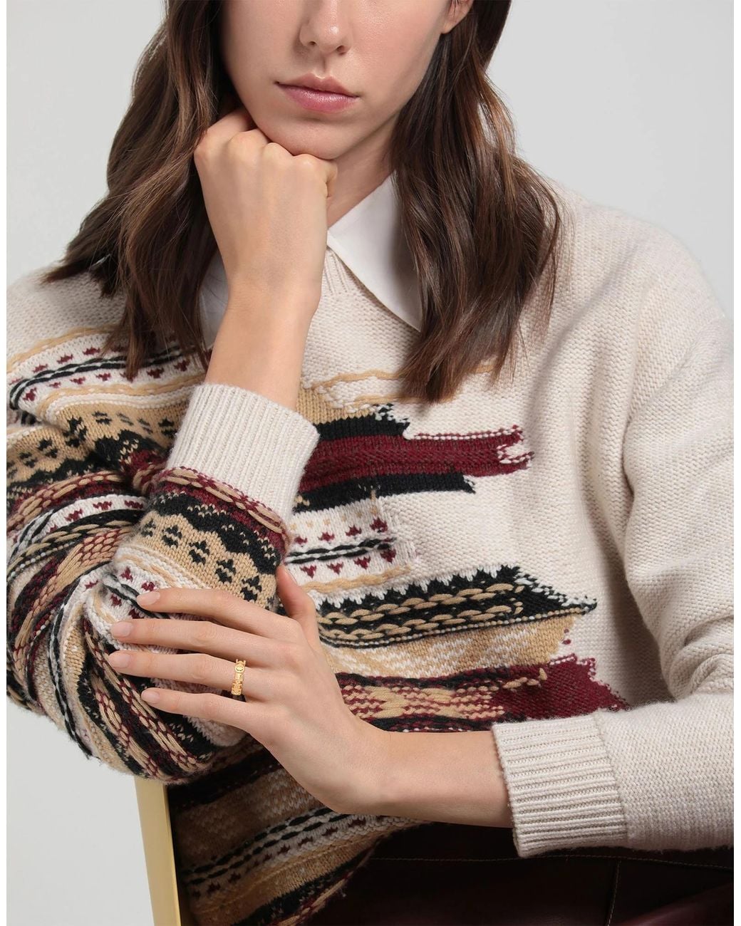 Chloé Metallic Minimalist Metal Ring