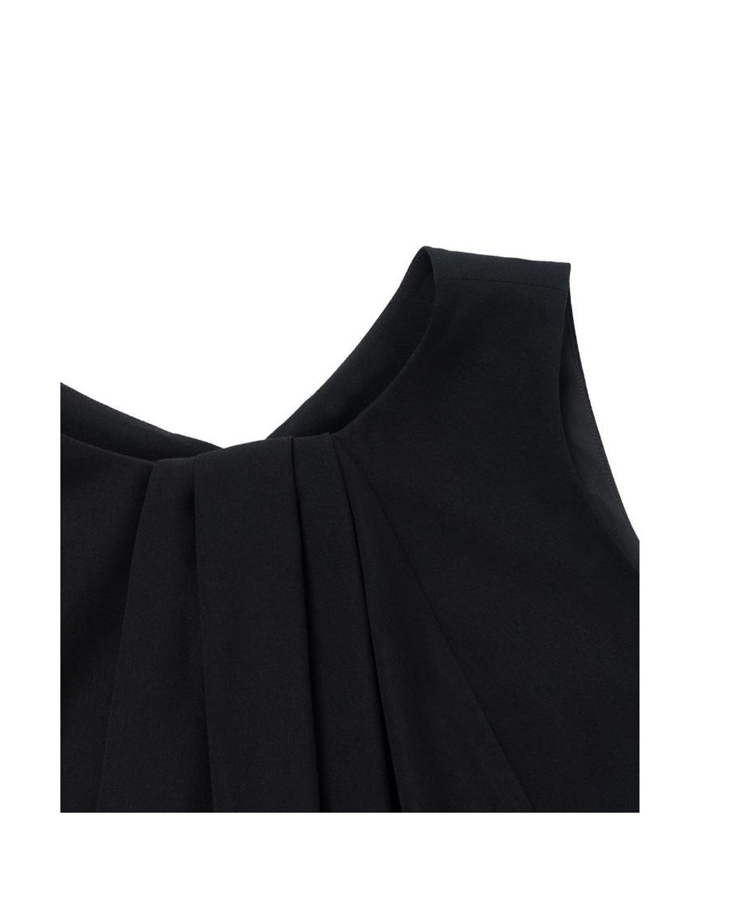Emporio Armani Black Sleeveless Dress