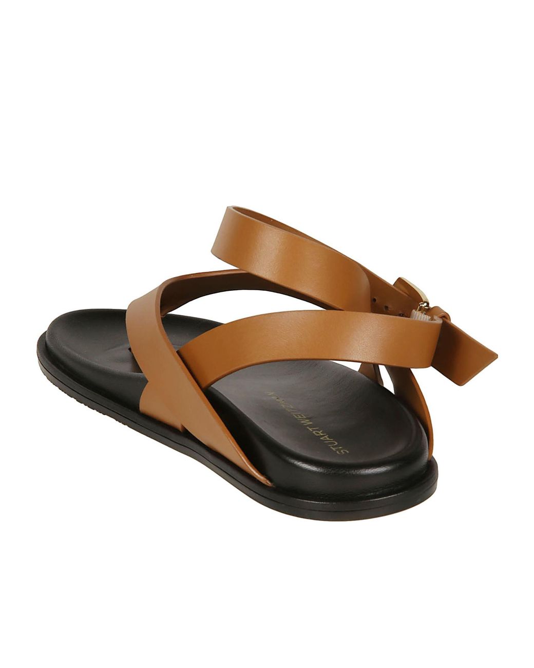Stuart Weitzman Brown Marykate Sandals