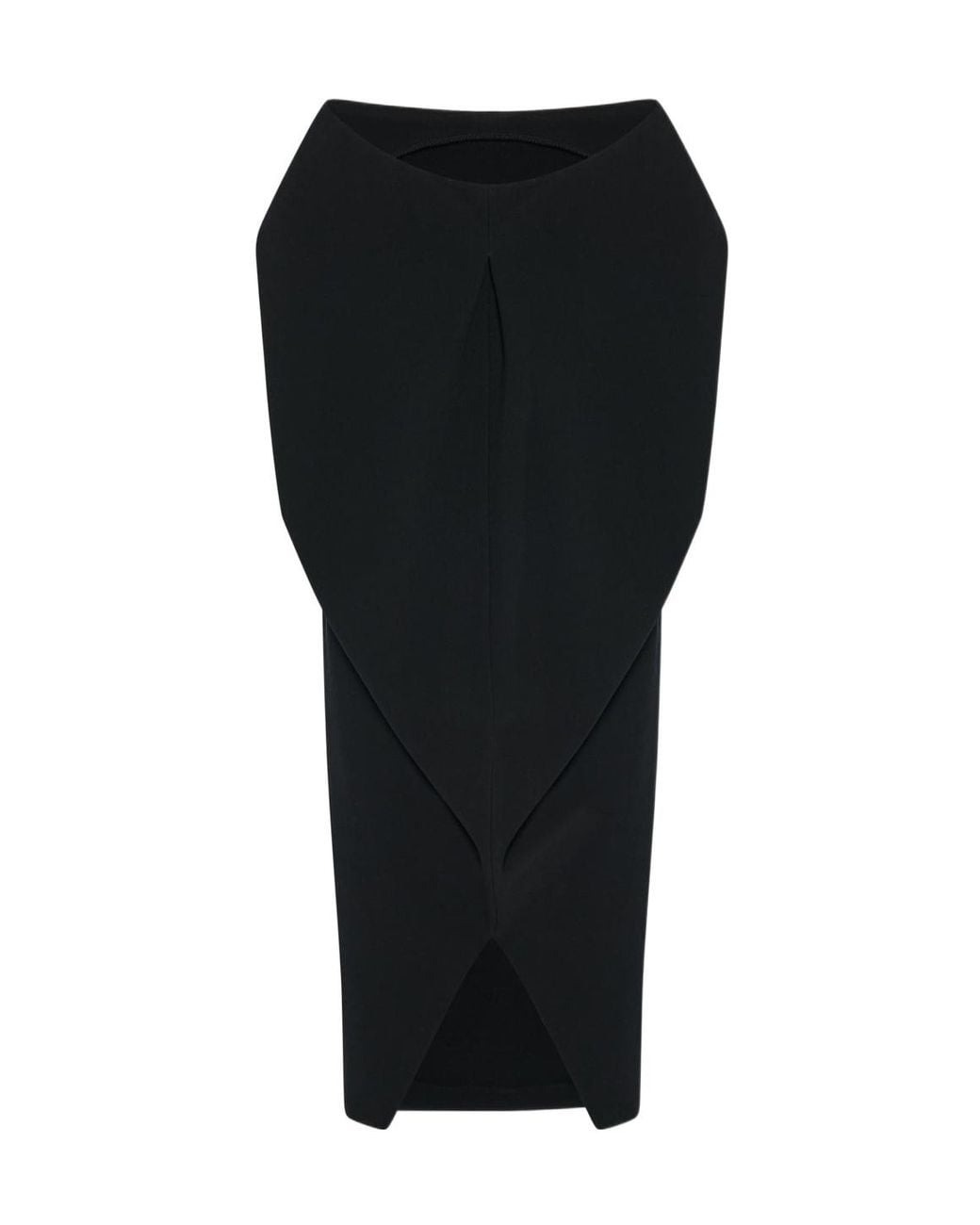 The Row Black Off-The-Shoulder Dress