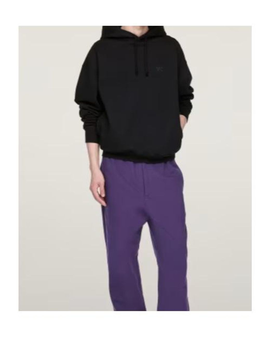 Y-3 Blue Ft Hoodie