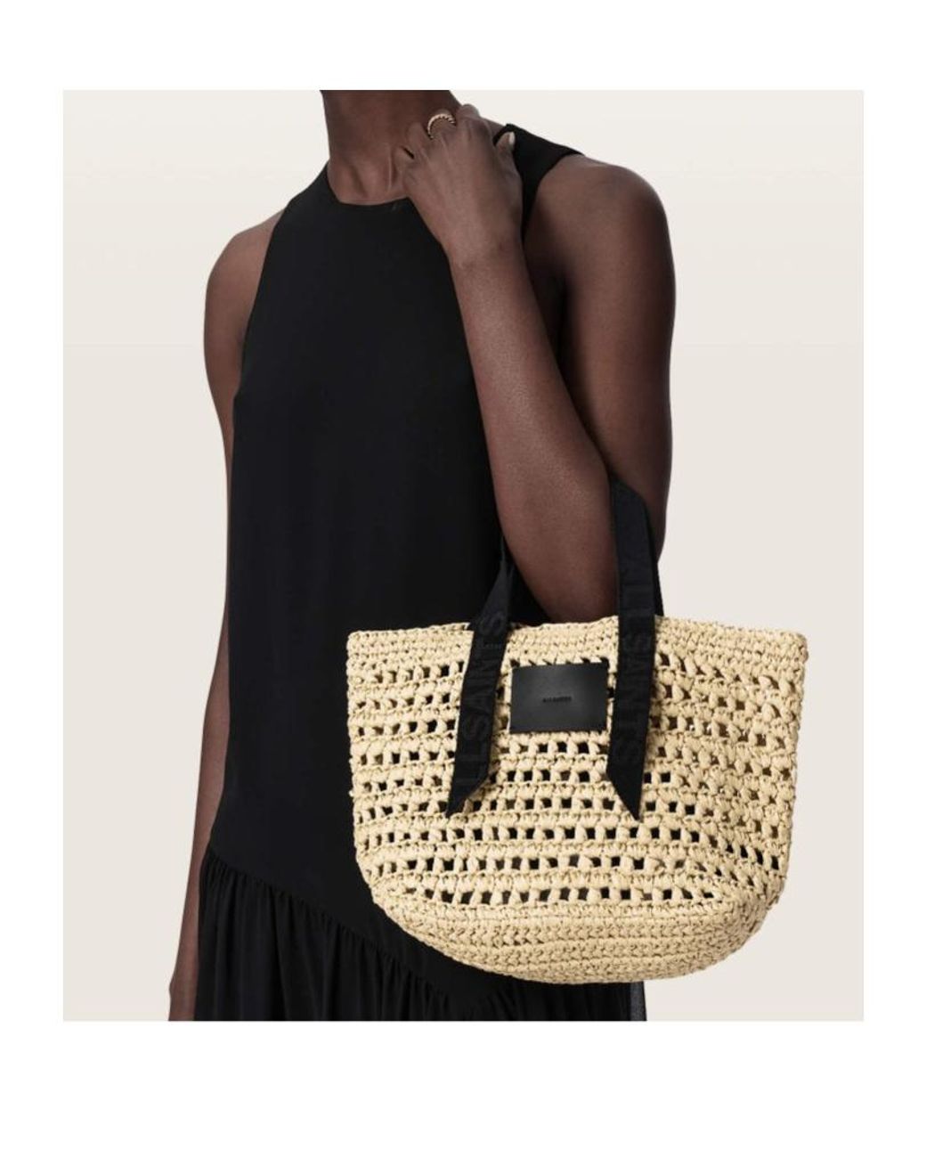AllSaints Metallic Celayne Shoulder Bag