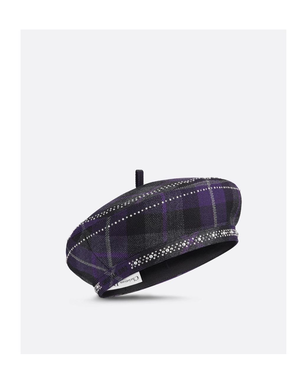 Dior Blue Logo Beret