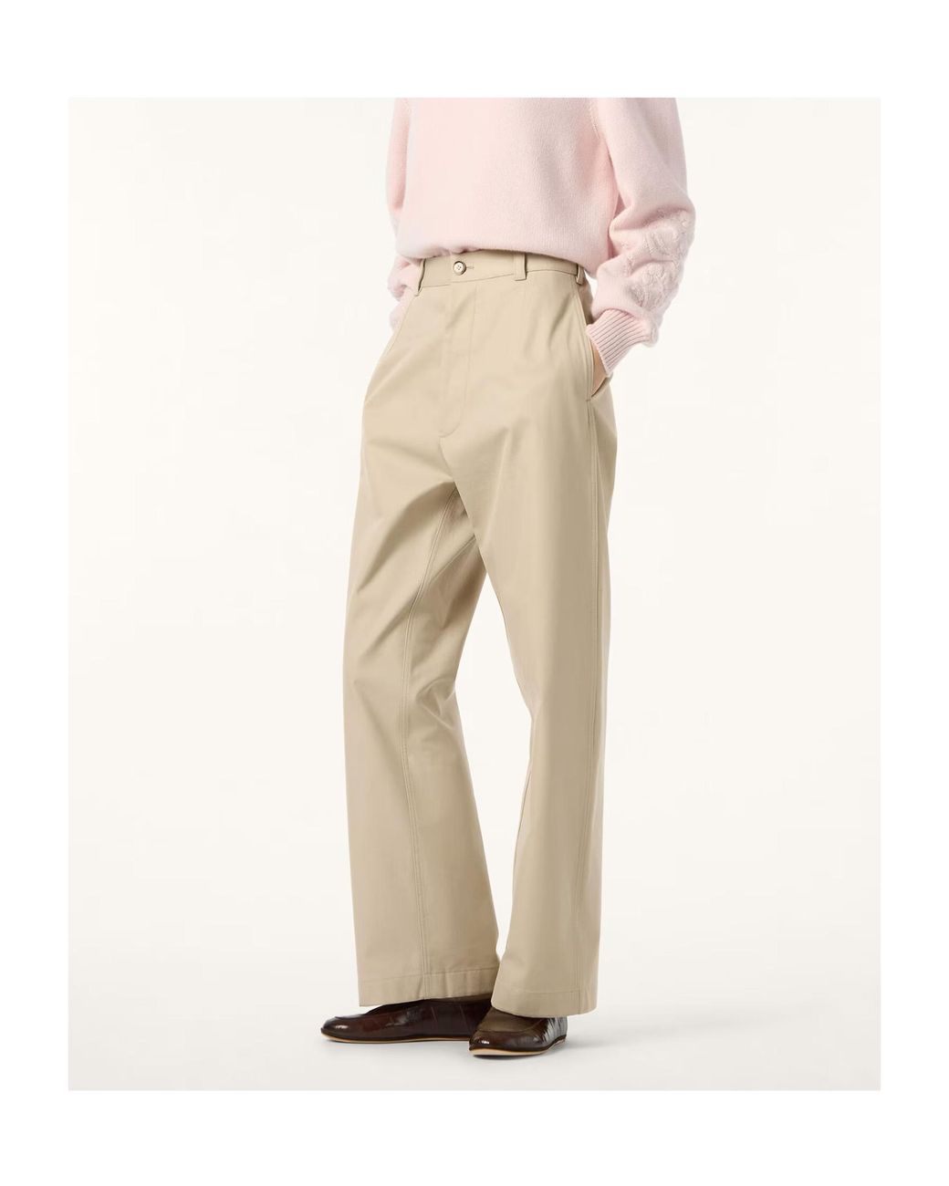 Loro Piana Natural Yoko Trousers