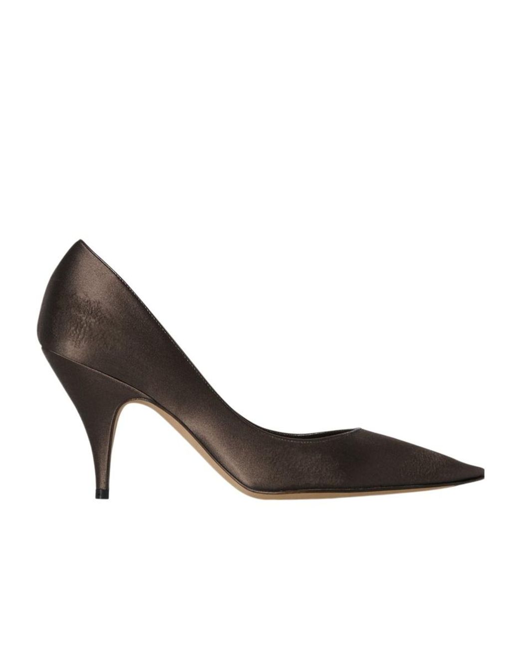 The Row Brown Pointed High Heels