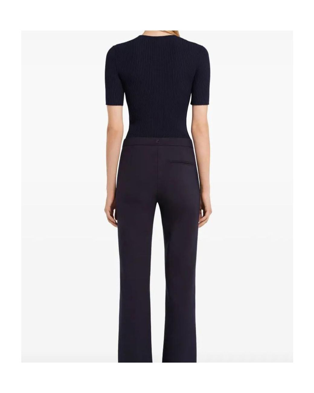 Courreges Blue Infinity Top