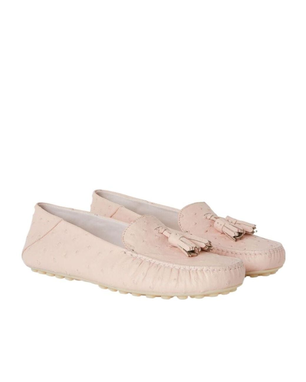 Loro Piana Pink Dot Sole Walk Loafer