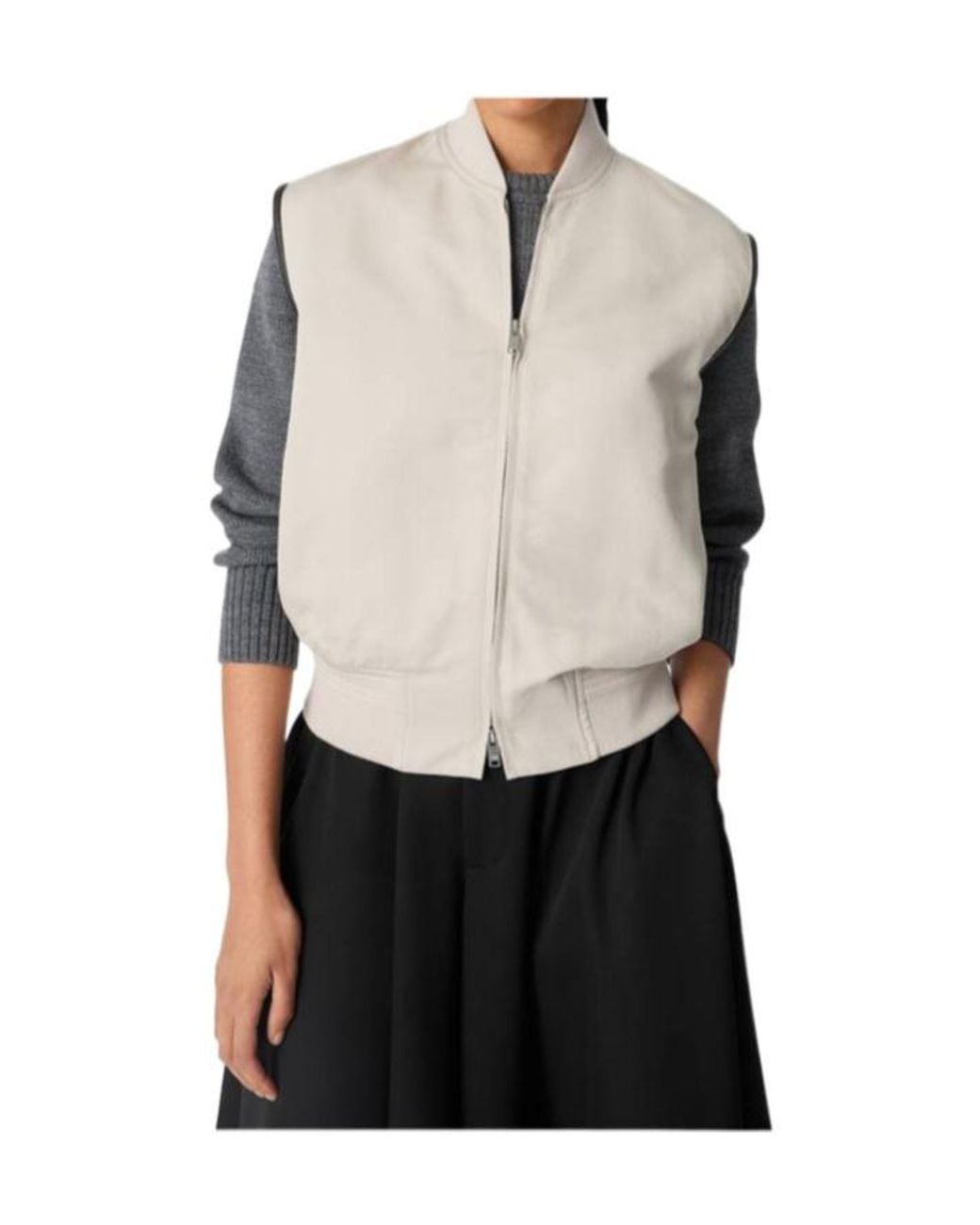 Bottega Veneta Black Twill Gilet