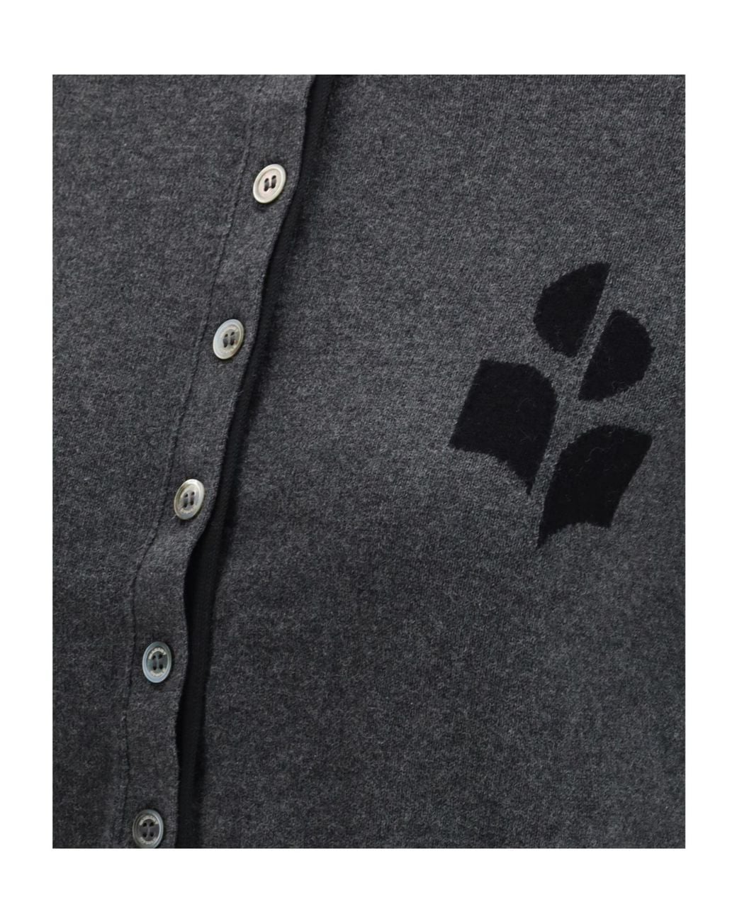Isabel Marant Black Isabel Marant Étoile Lona Crewneck Cardigan