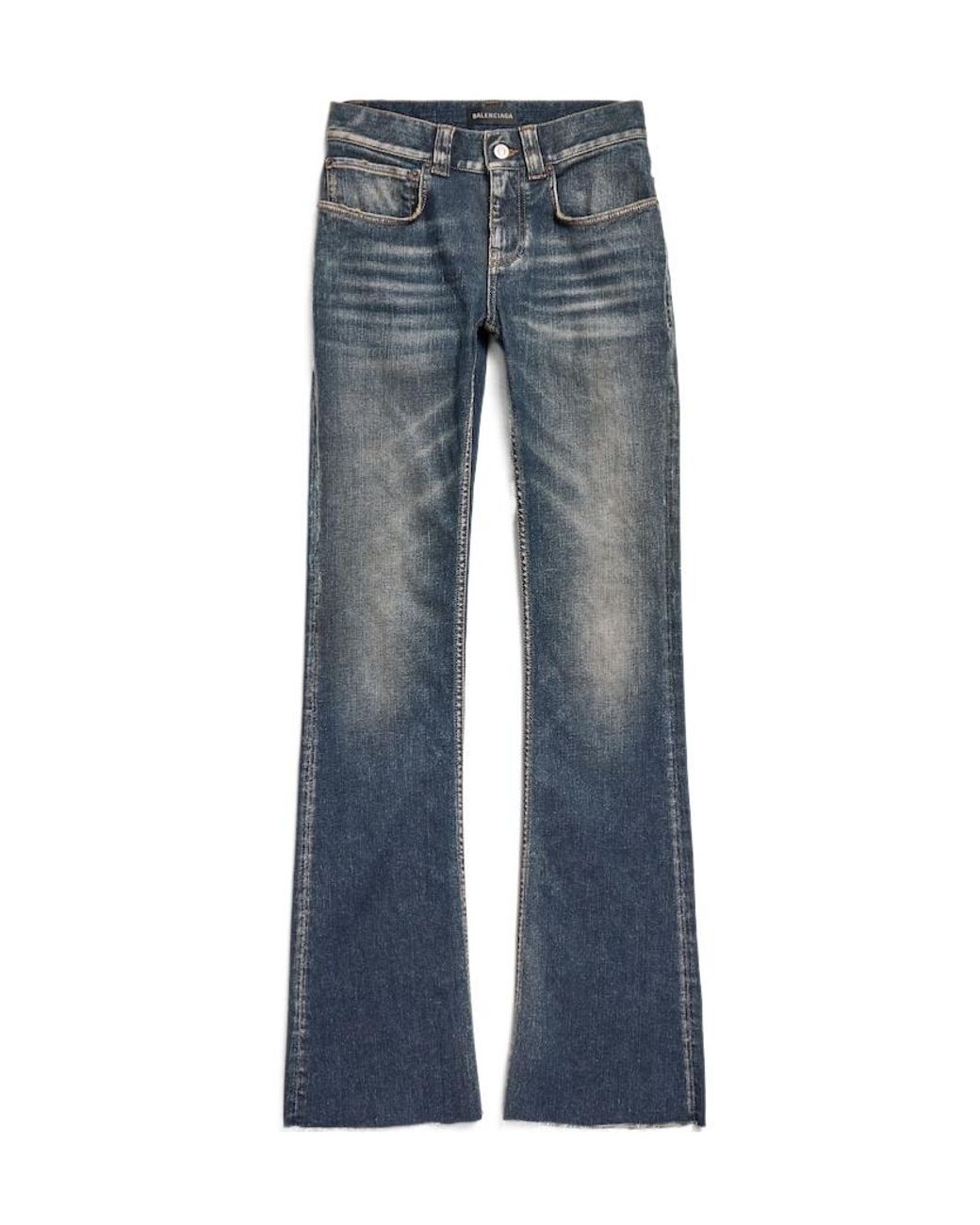 Balenciaga Blue Slim Fit Bootcut Jeans