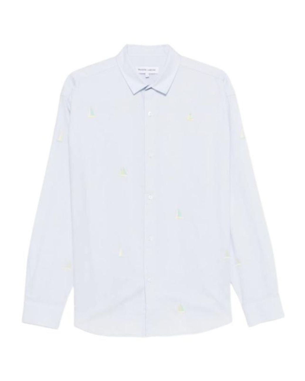Maison Labiche White Long-Sleeved Shirt for men