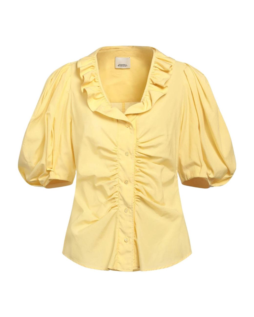 Isabel Marant Yellow Solid Colour Shirts