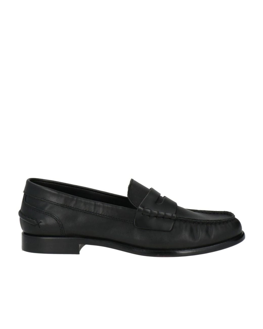 Rag & Bone White Minimalist Round-Toe Loafers