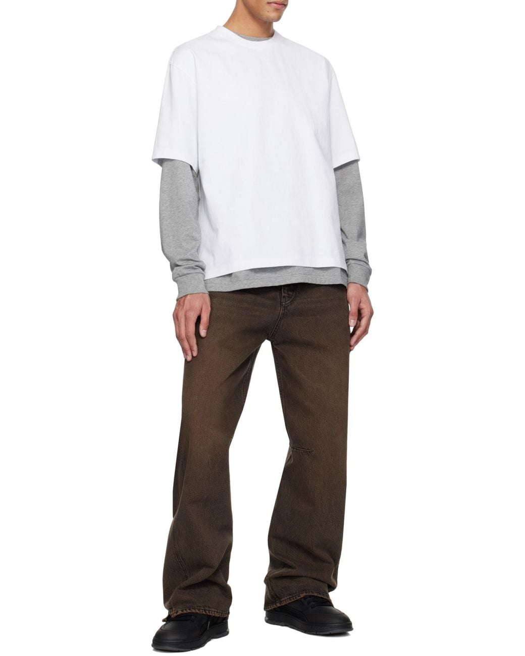 Axel Arigato Black Round Toe Mid-Top Sneakers for men