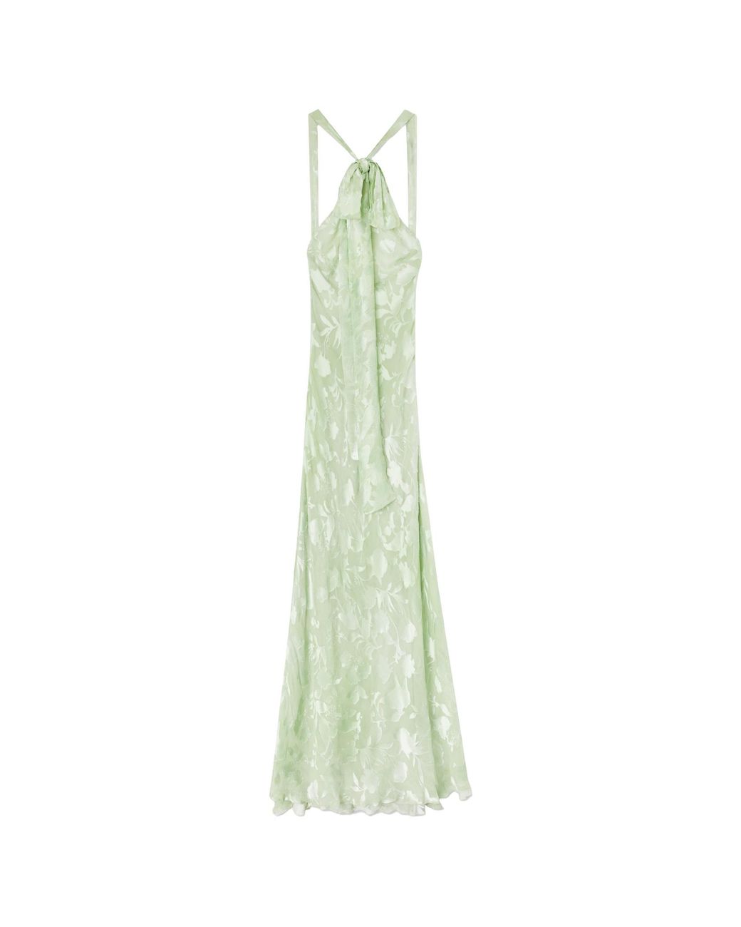 Ermanno Scervino Jacquard Maxi Dress in Green | Lyst