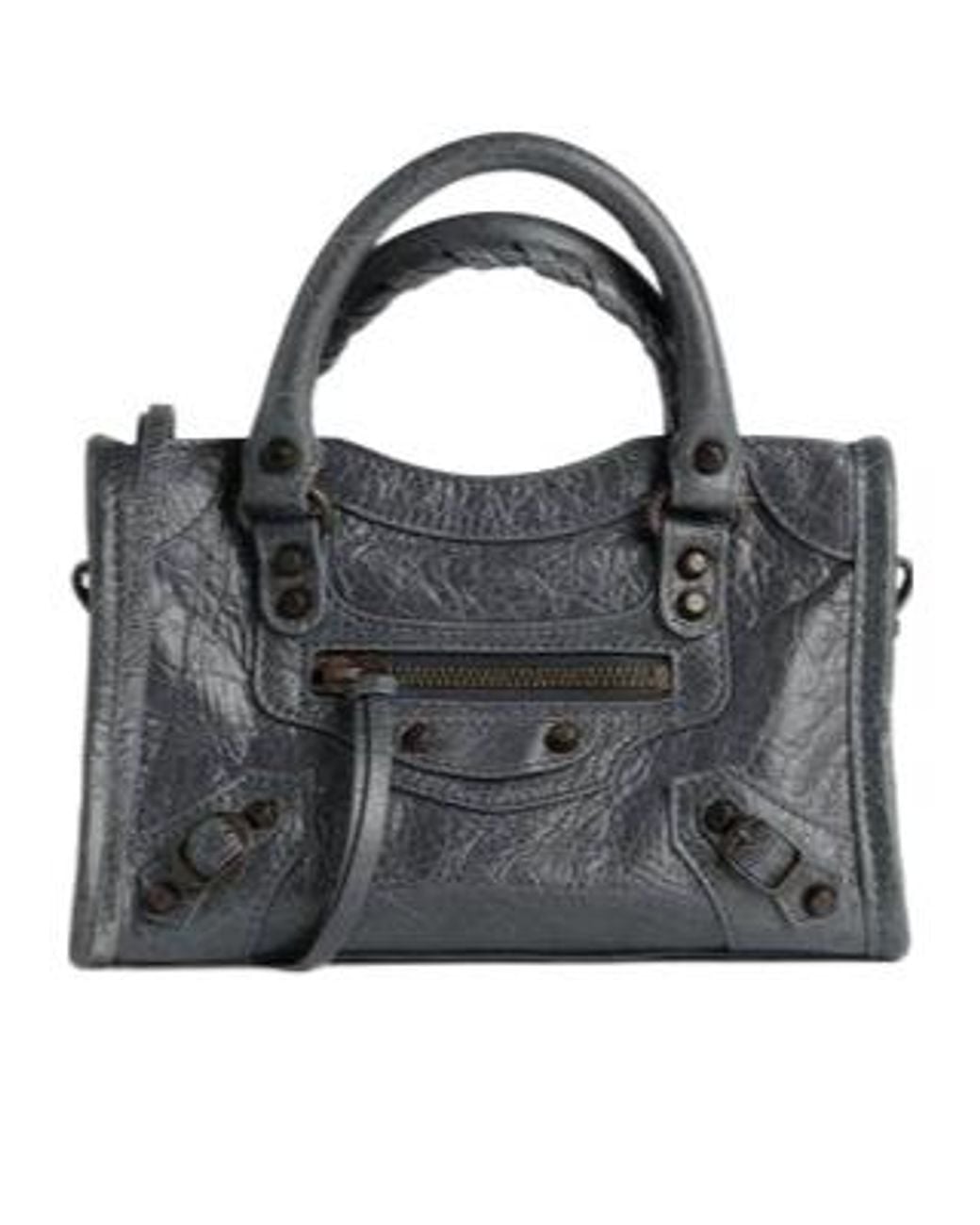 Balenciaga Black Le City Bag Nano