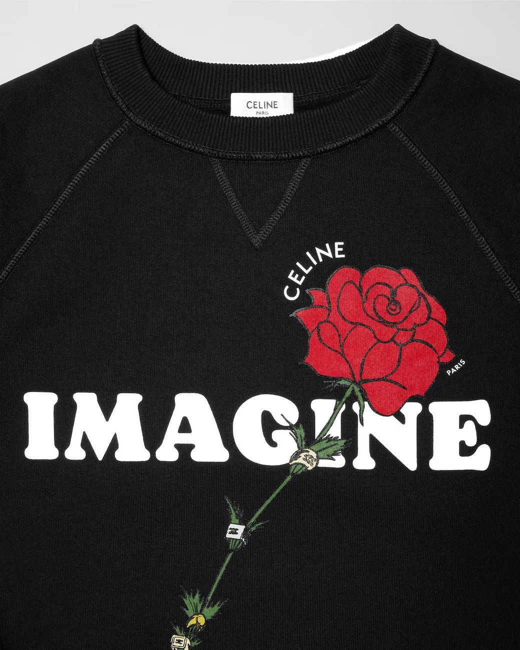 Céline Black Sweatshirt