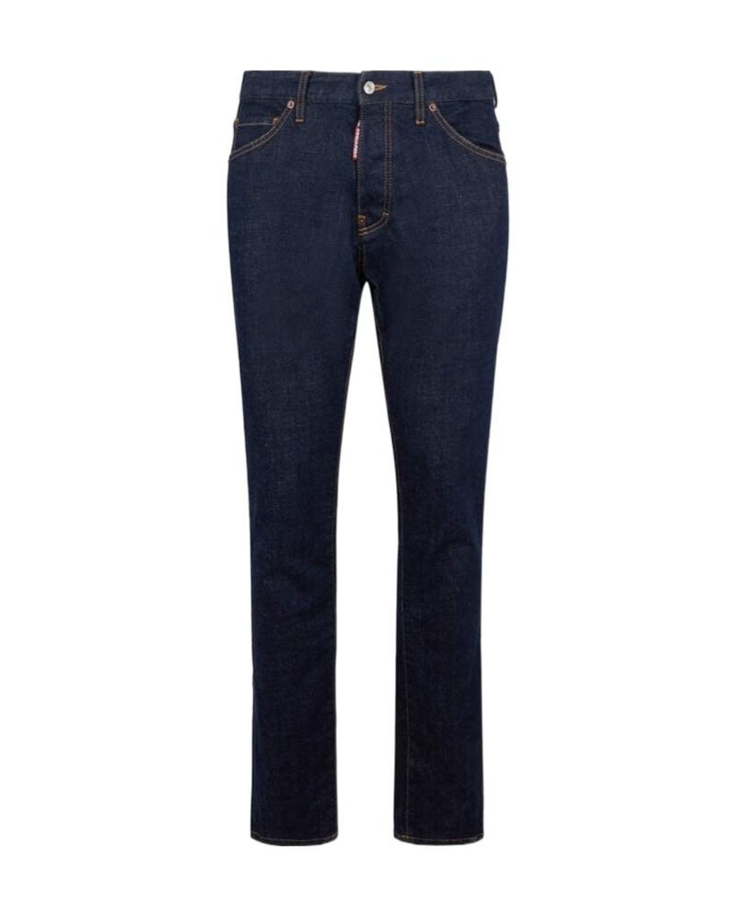 DSquared² Blue Teddy Denim Jeans for men