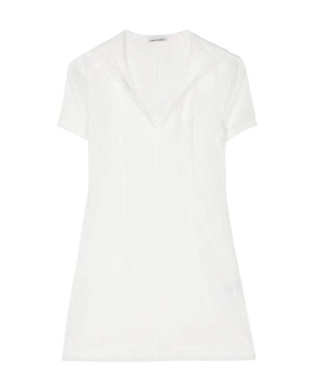 Low Classic White Semi-Sheer Hoodie