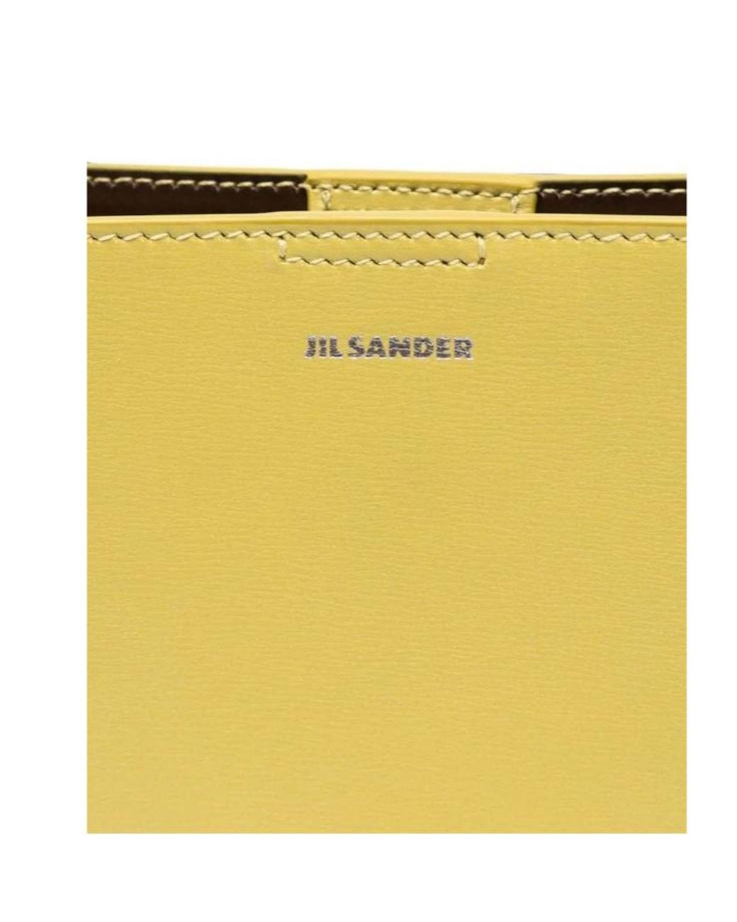 Jil Sander Metallic Logo Shoulder Bag