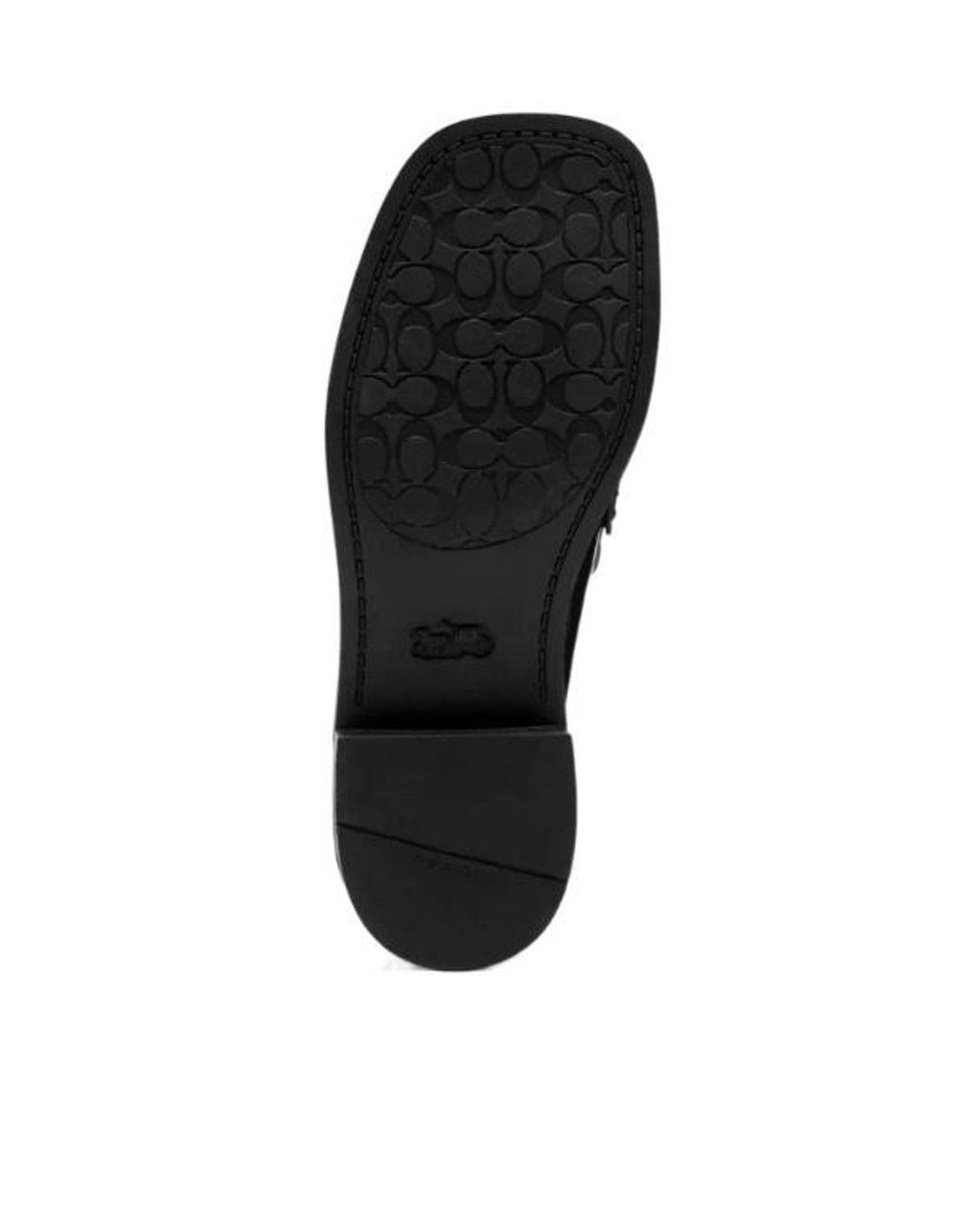 COACH Black Penny Loafer