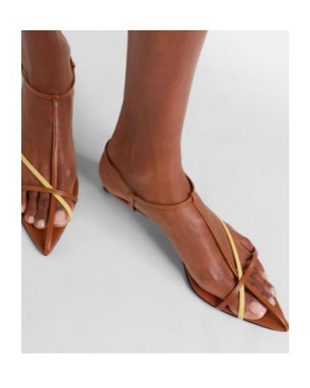 Jil Sander Pink Leather Sandals