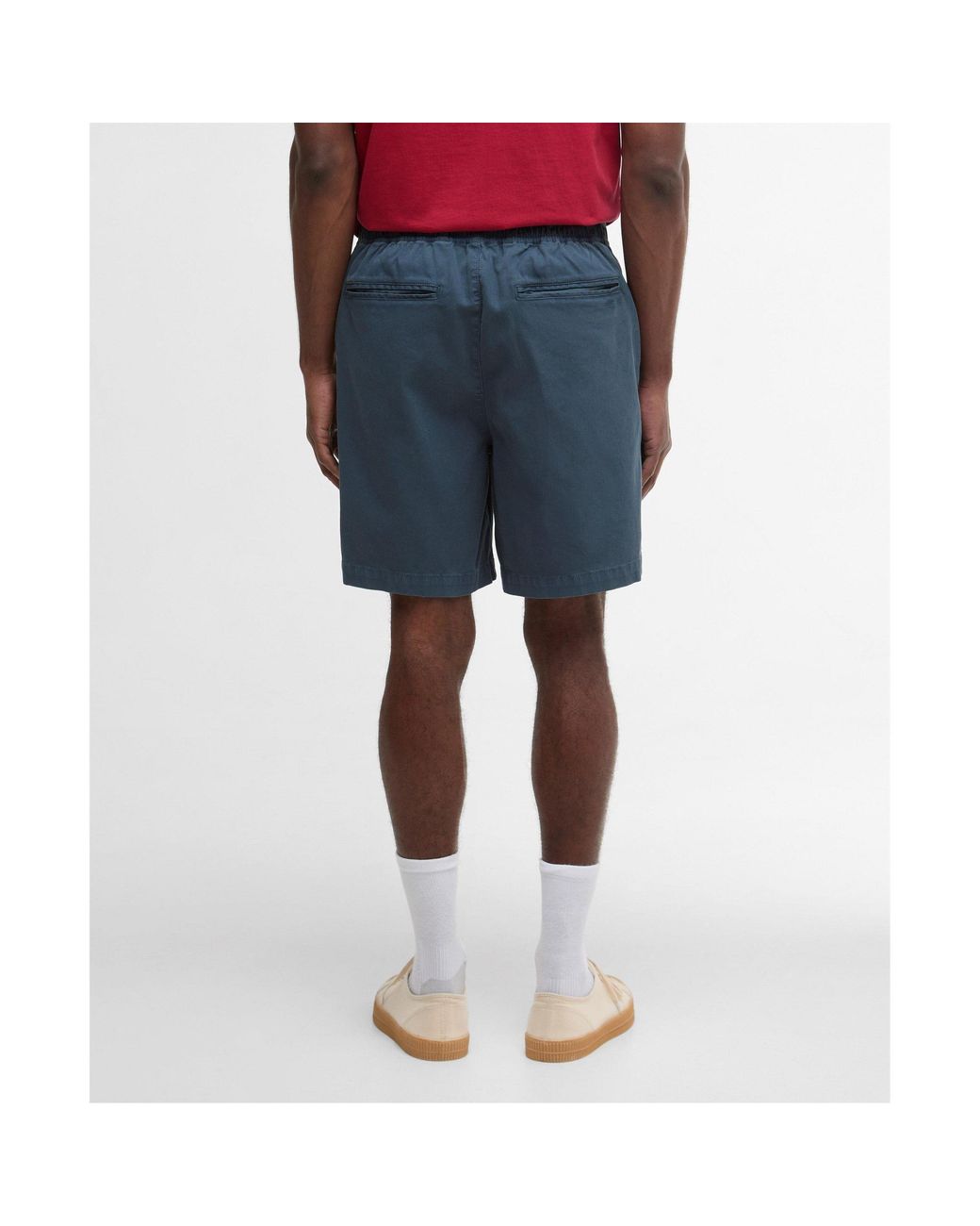 Barbour Blue Drawstring Shorts for men