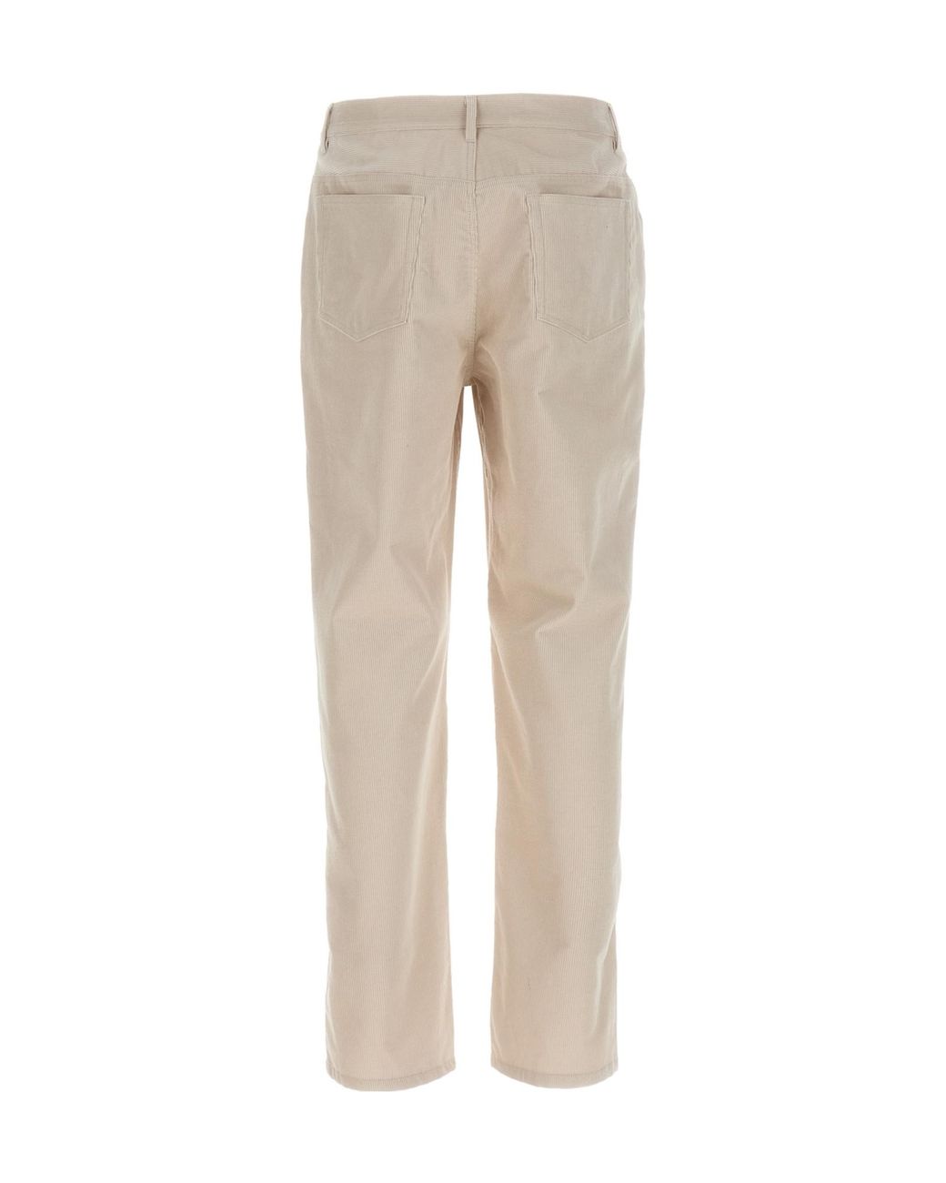 A.P.C. Natural Straight-Leg Corduroy Pants for men