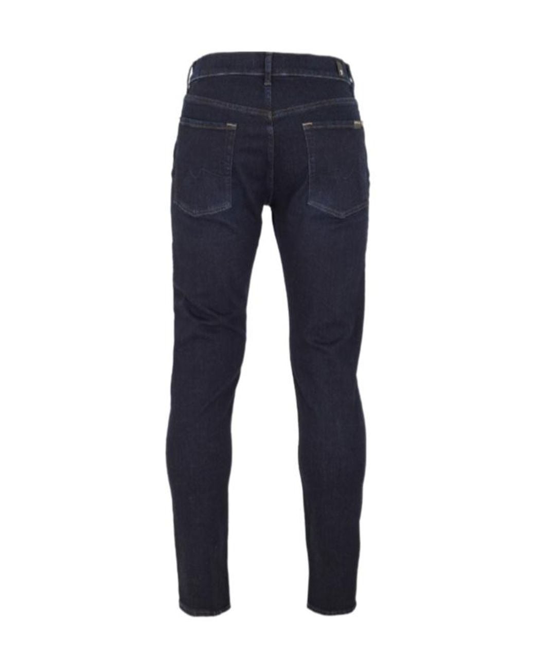 7 For All Mankind Blue Belt Loops Jeans for men