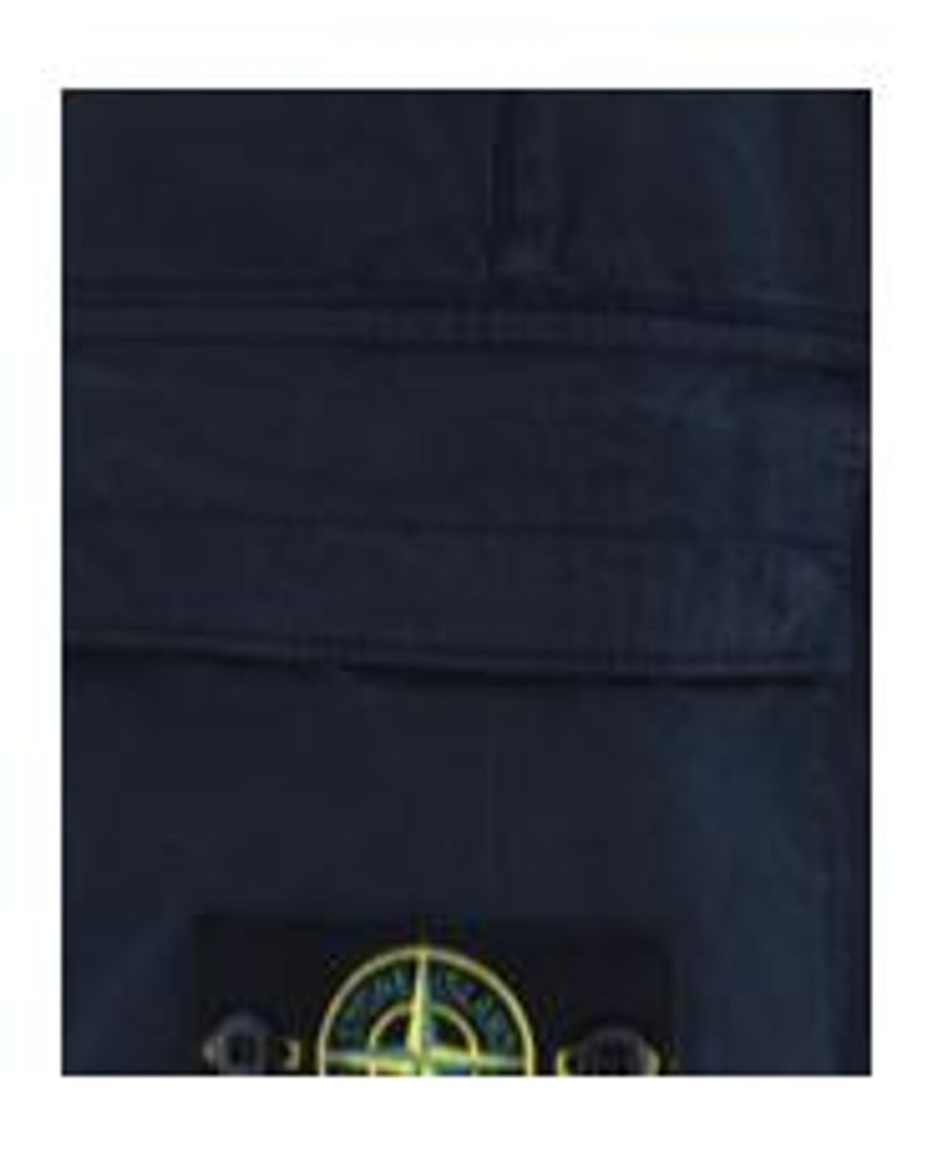Stone Island Blue Logo Patch Cargo Pants for men