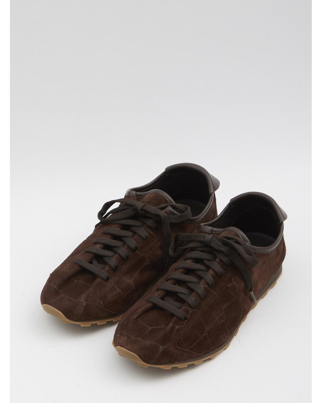 Jacquemus Brown Les Tennis Low-Top Sneakers for men