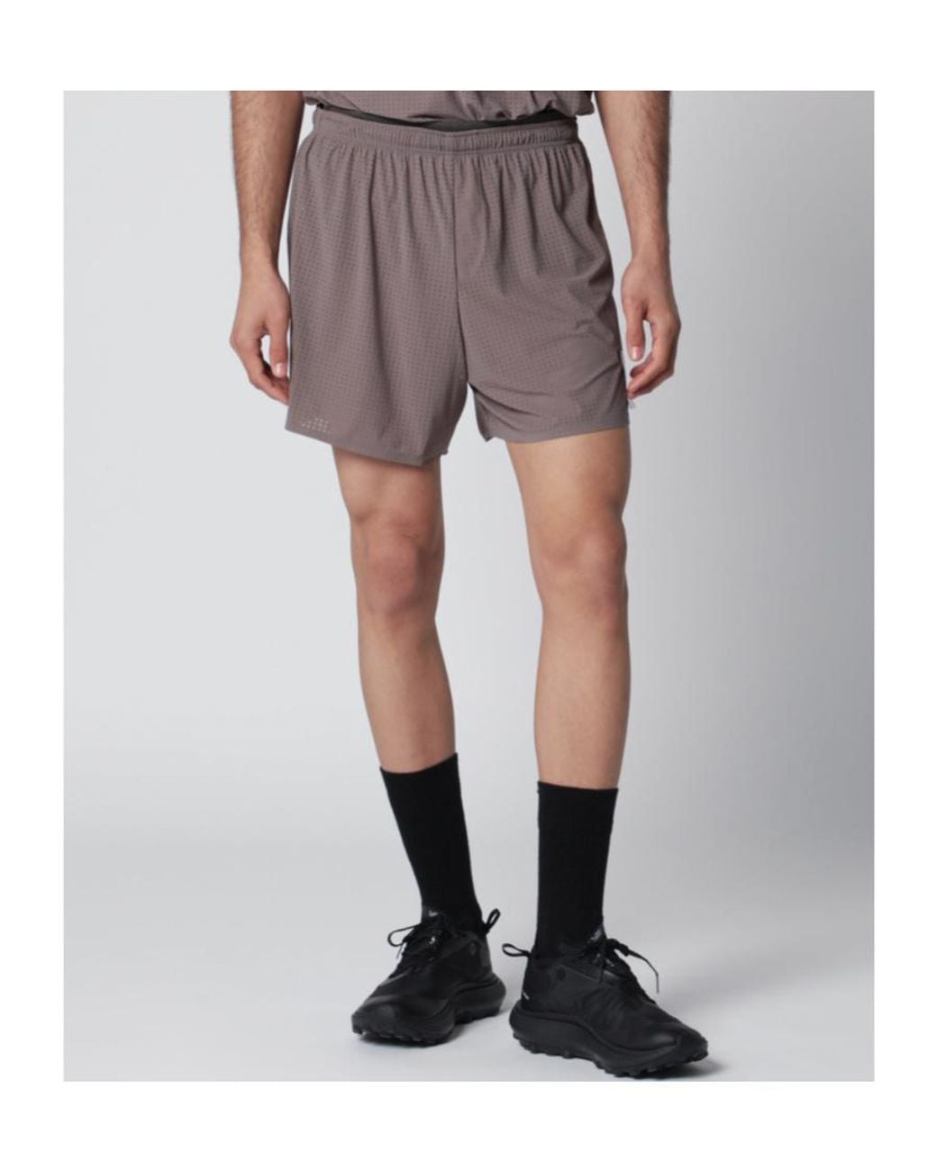 Satisfy Brown Space-O 2.5In Shorts Falcon for men