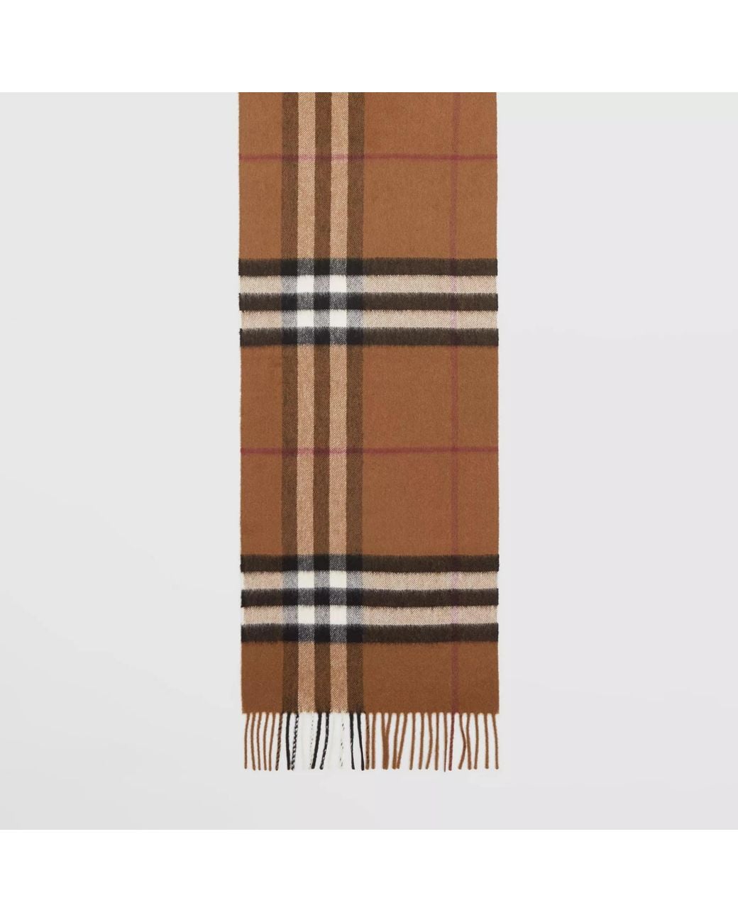 Burberry Brown The Classic Checked Scarf for men