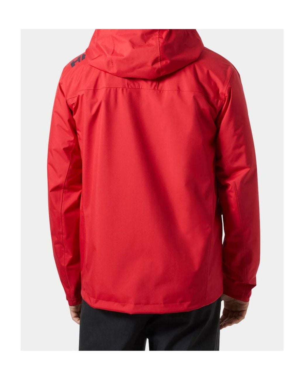 Helly Hansen Red Crew Hooded Midlayer Sailing Jacket 2.0 for men