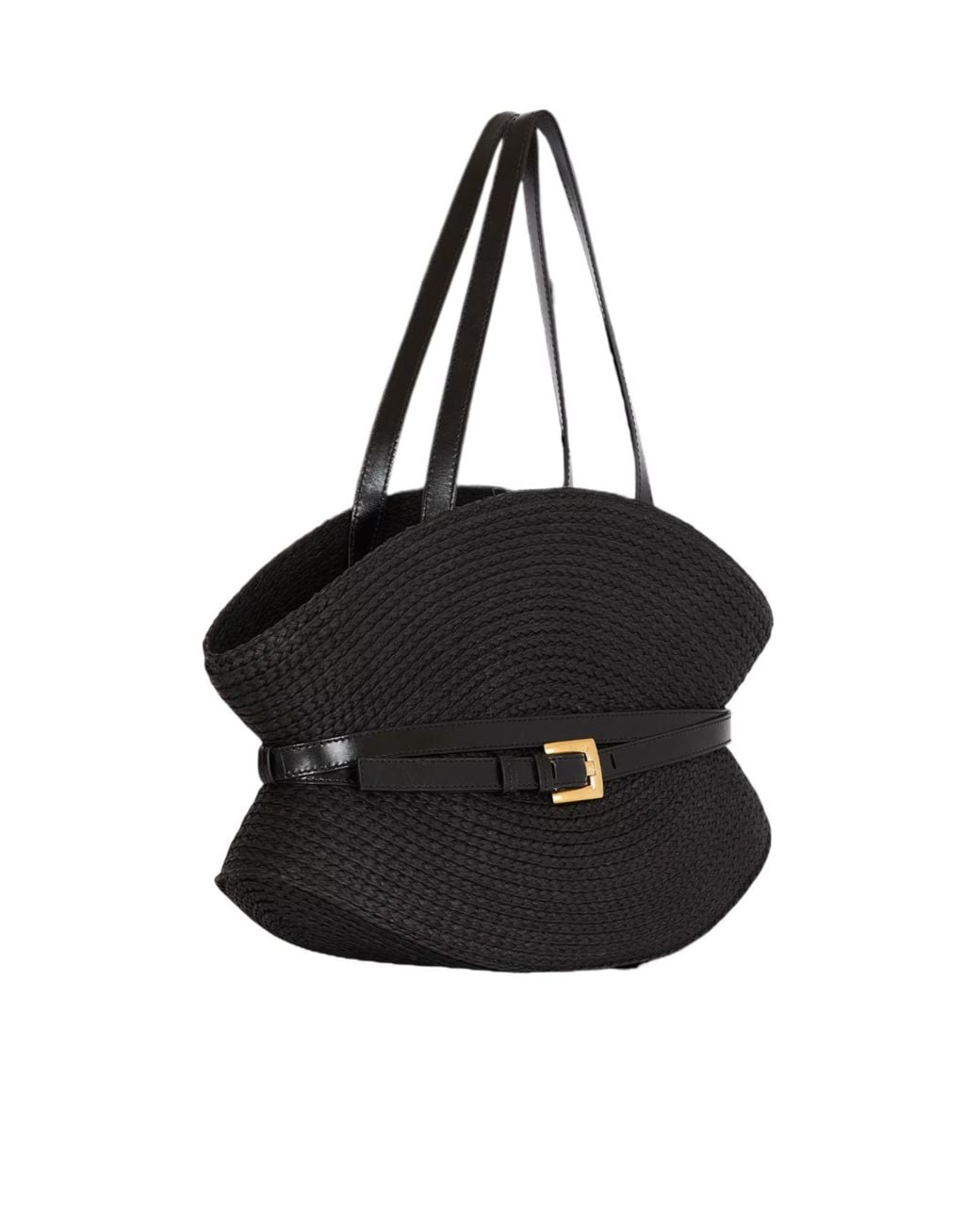 Balmain Black Shuffle Medium Bag
