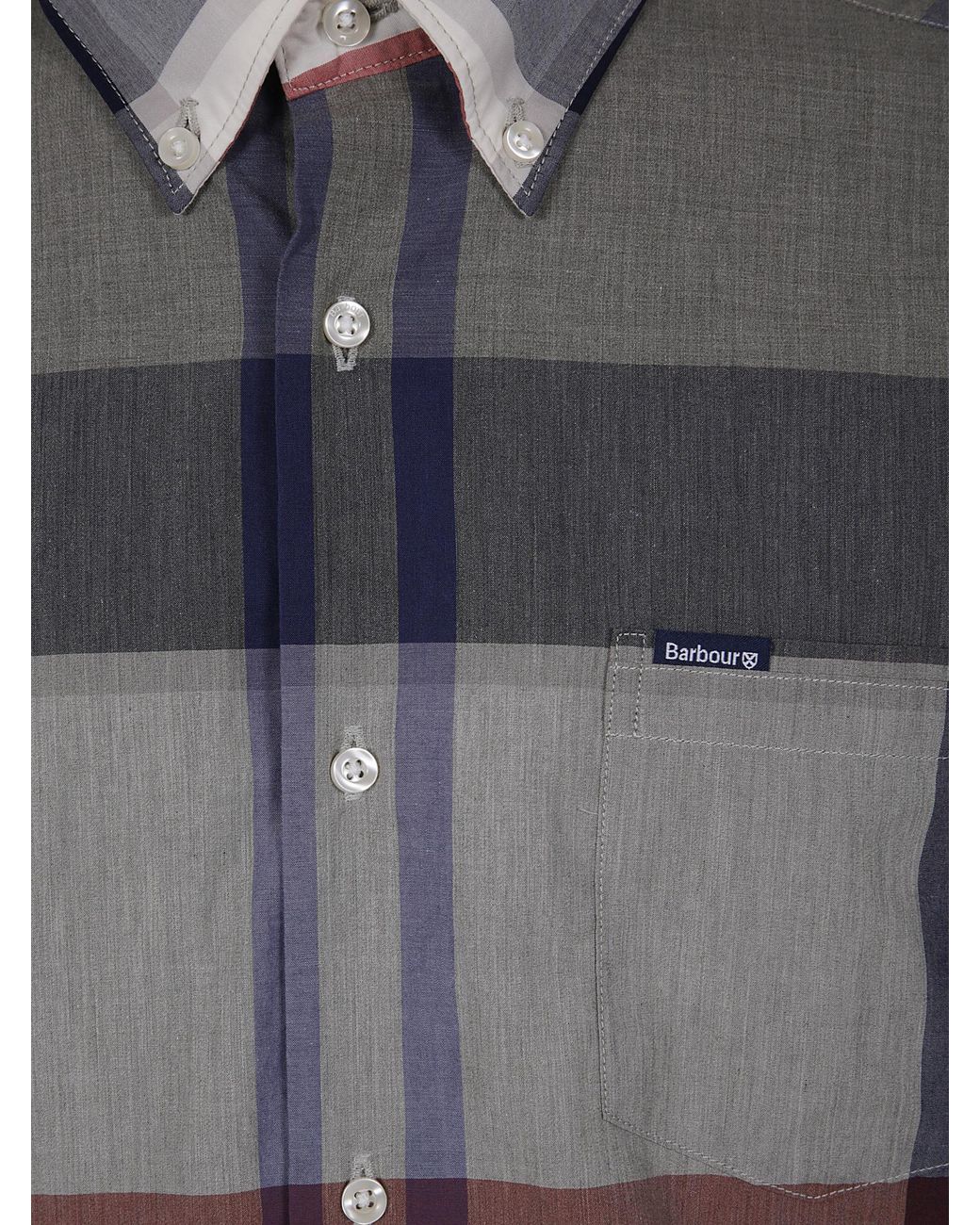 Barbour Blue Long-Sleeved Shirt for men