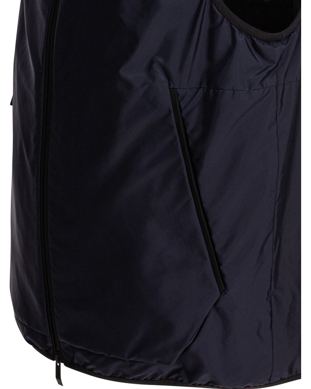 Moncler Blue Essential Down Vest for men