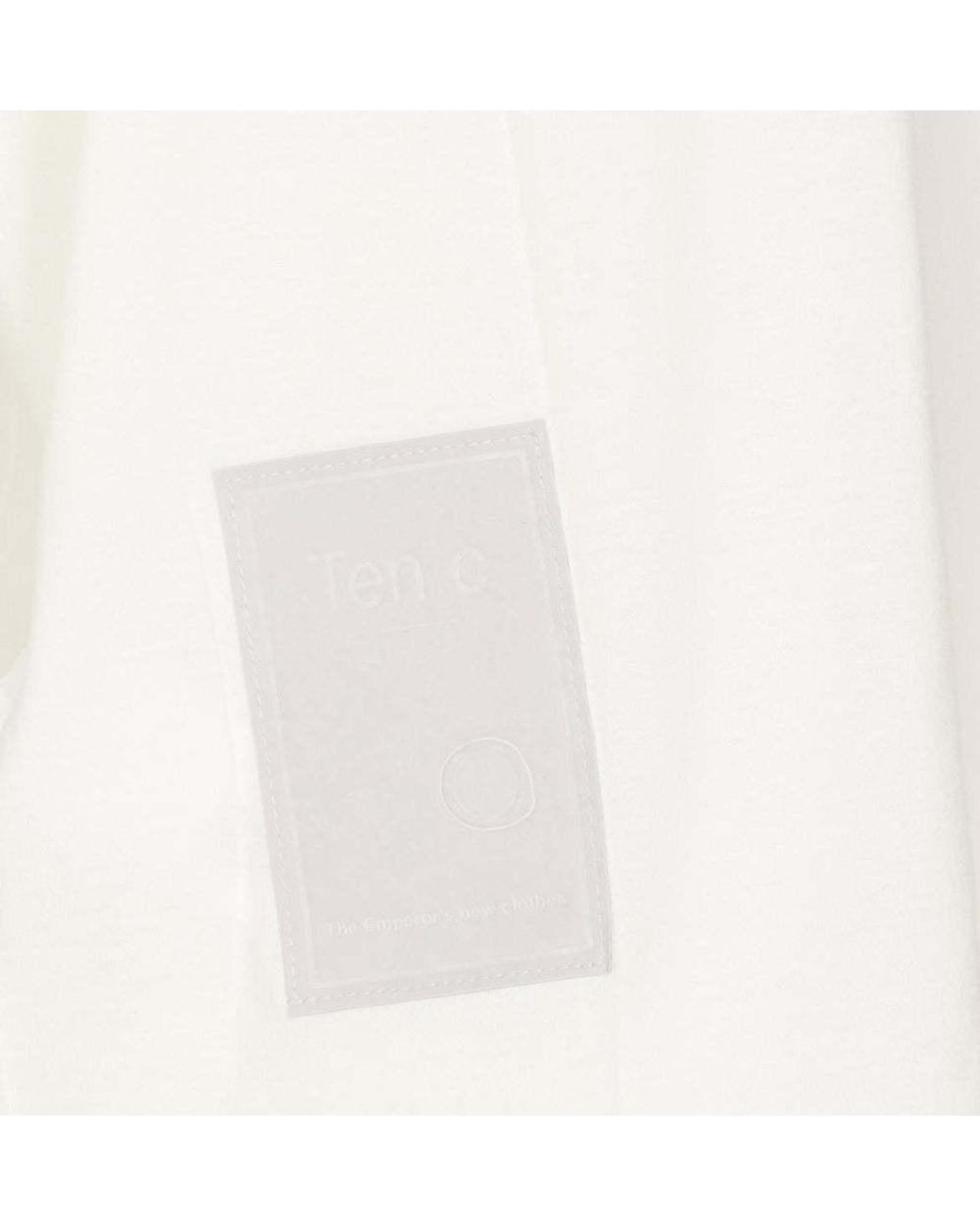 C P Company White Short-Sleeved Polo Shirt for men