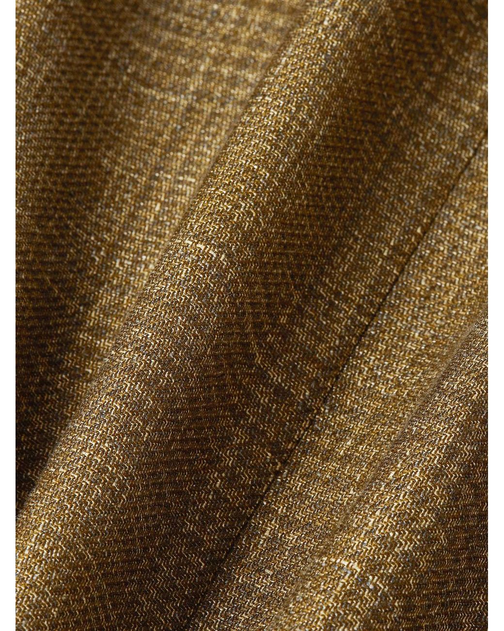 Zegna Green Cashmere Linen And Silk Jacket for men