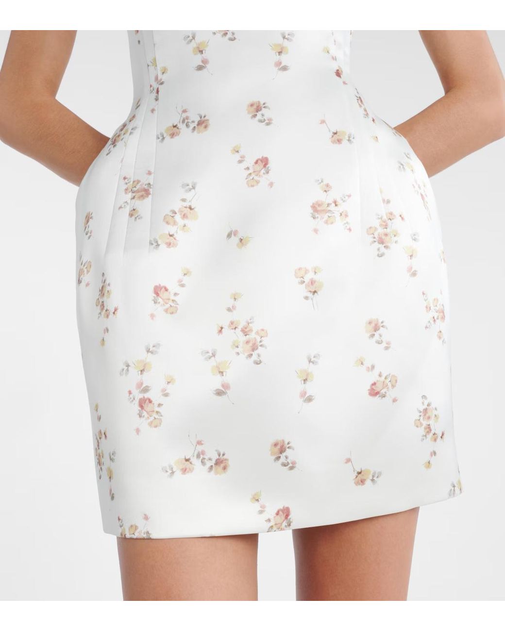 Magda Butrym White Sleeveless Dress
