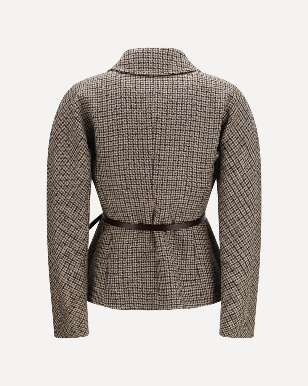 P.A.R.O.S.H. Gray Houndstooth Casual Jacket