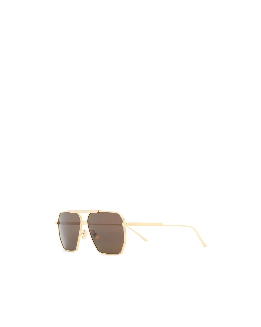 Bottega Veneta Multicolor Eyewear Pilot Frame Sunglasses for men