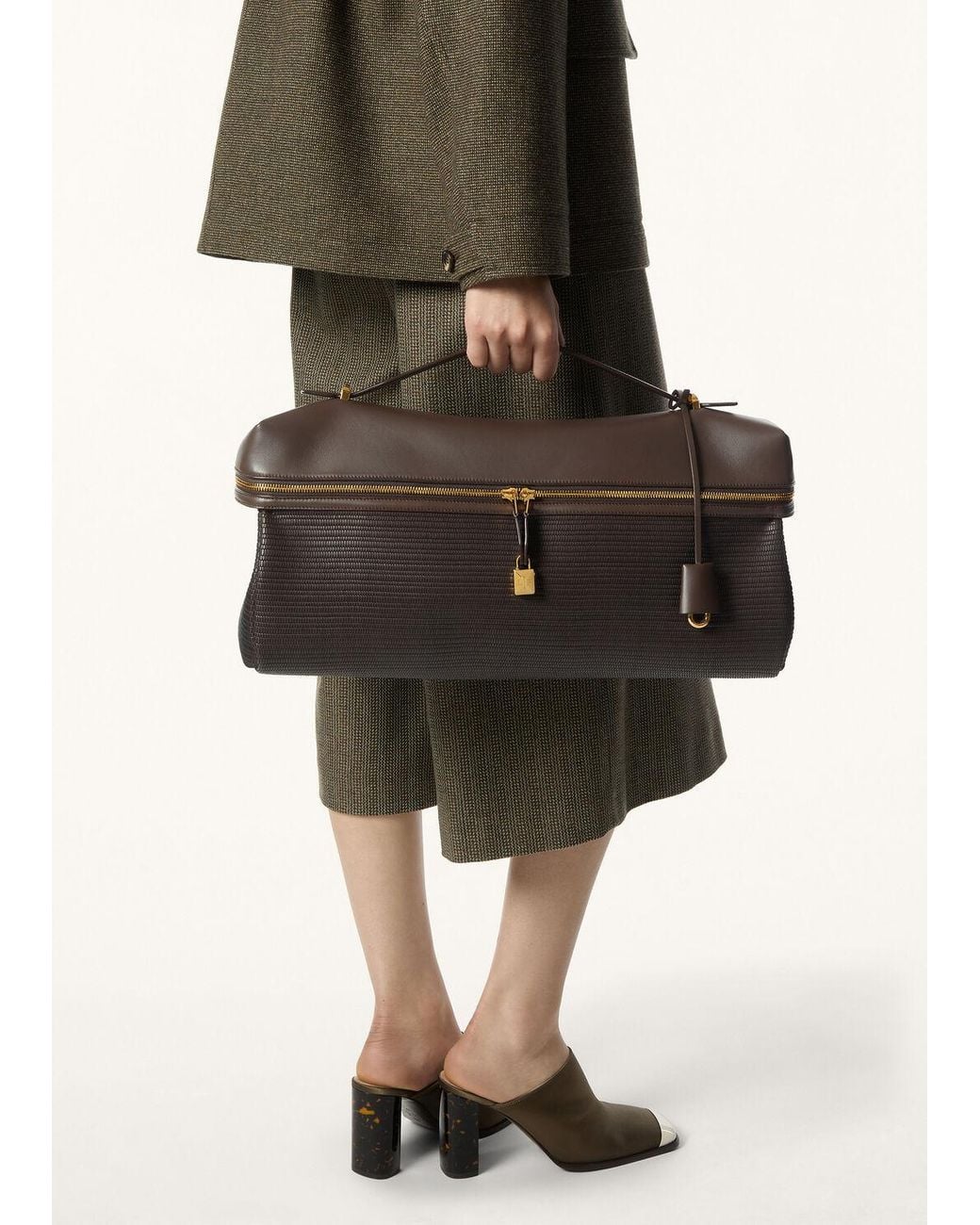Loro Piana Black Extra Softy Bag L44