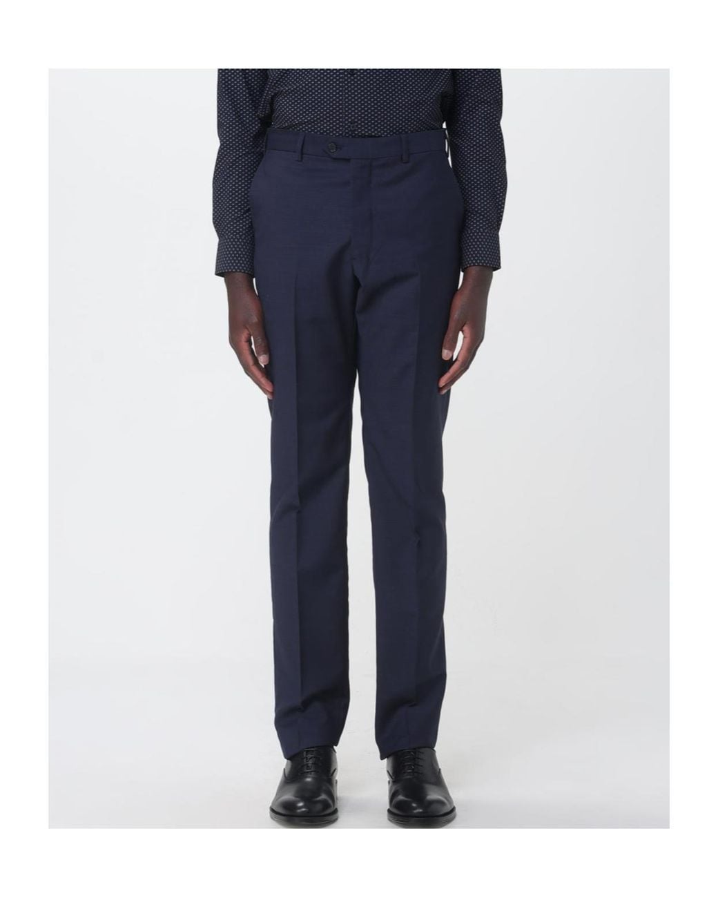 Emporio Armani Blue Single-Breasted Suit for men