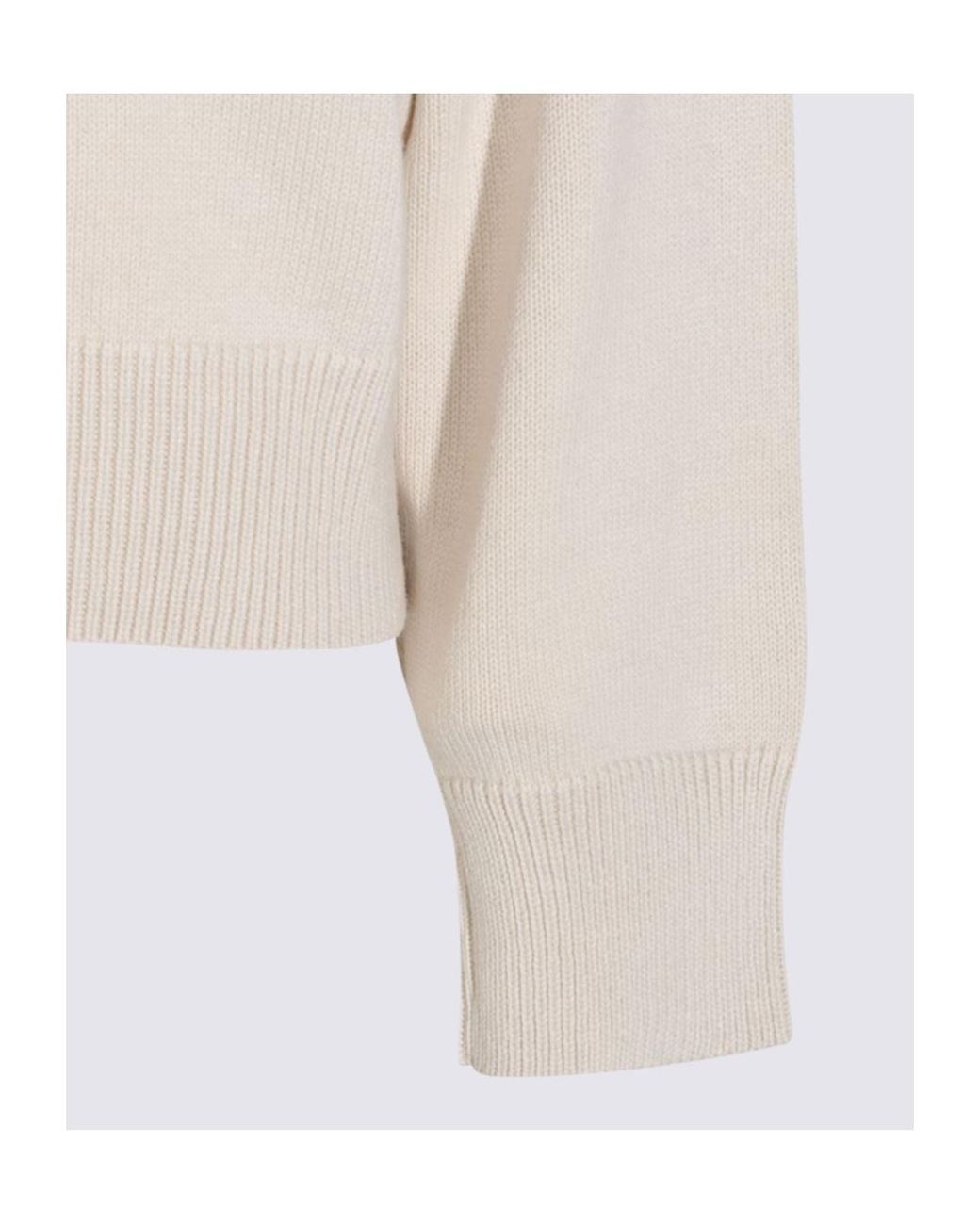 Antonelli Natural Ribbed Hem Hooded Sweater