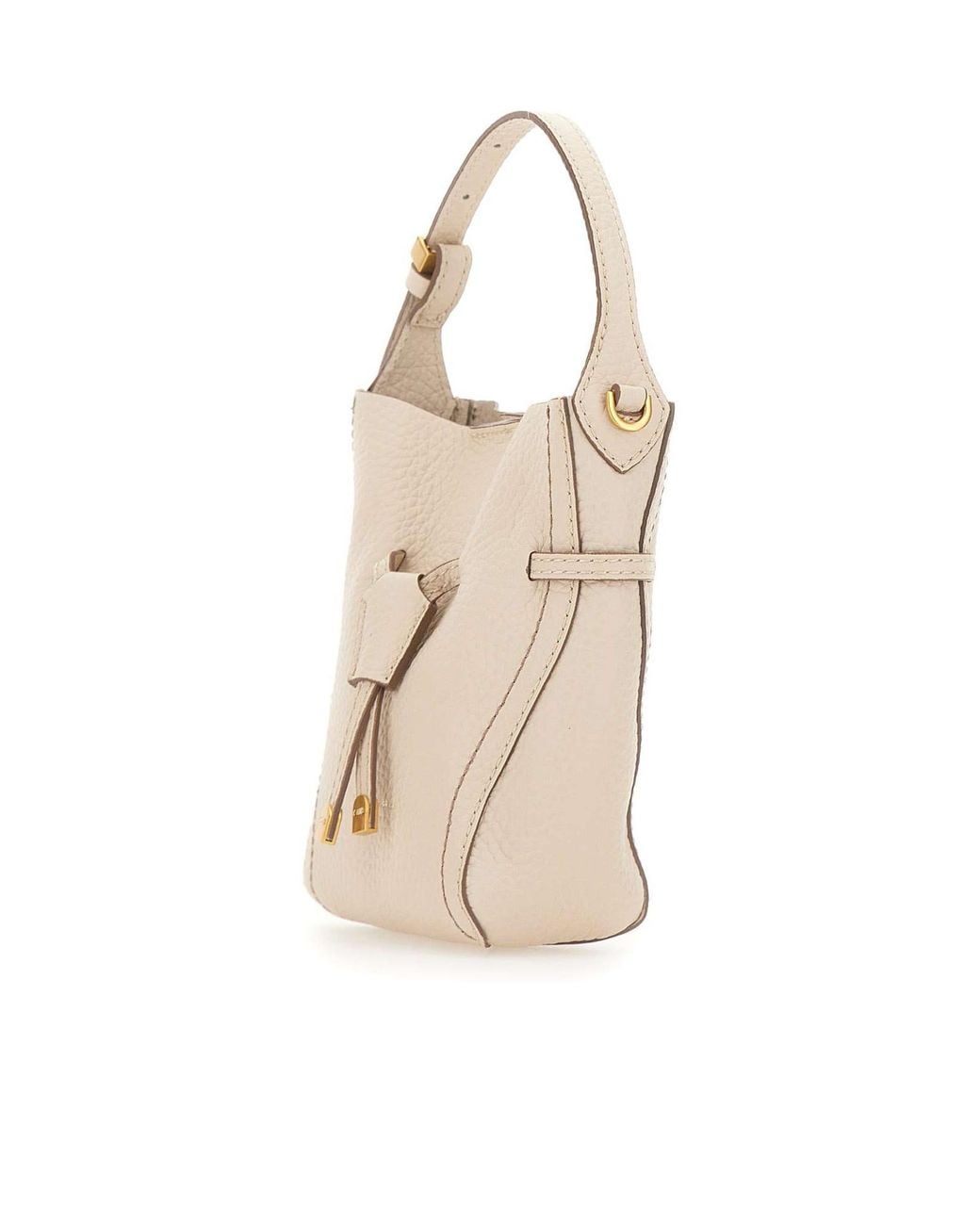 Gianni Chiarini Natural Sienna Mini Bucket Bag