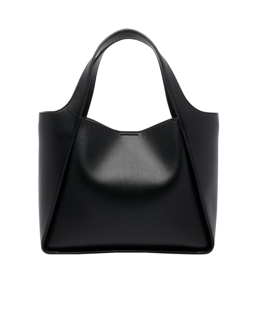 Stella McCartney Gray Logo Detailed Small Crossbody Bag