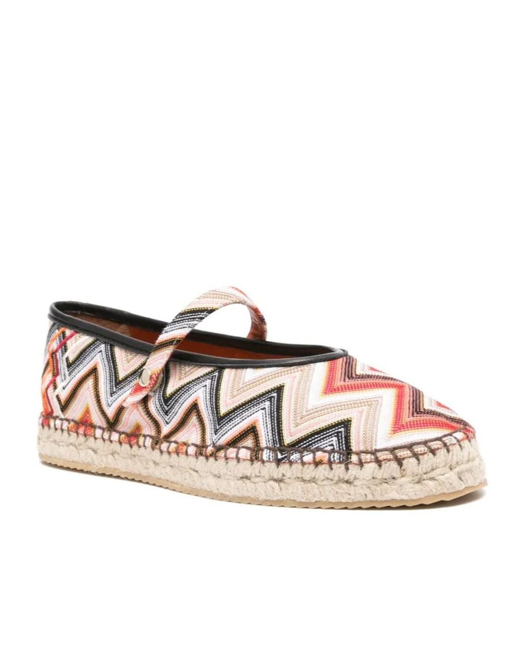 Missoni Multicolor Zigzag Espadrilles