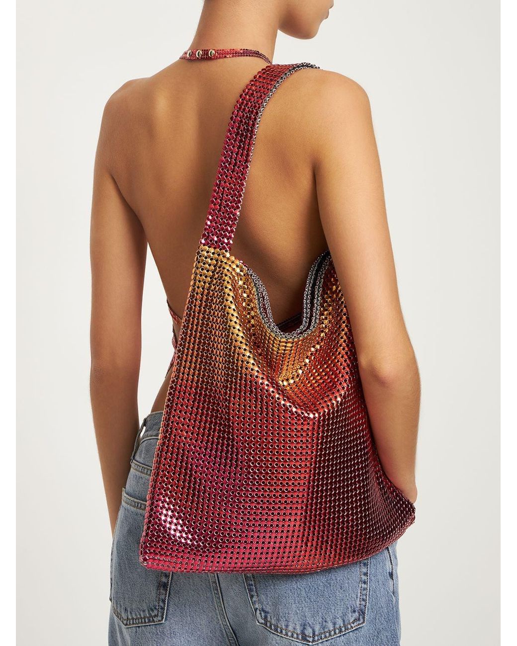 Rabanne Red Handbag