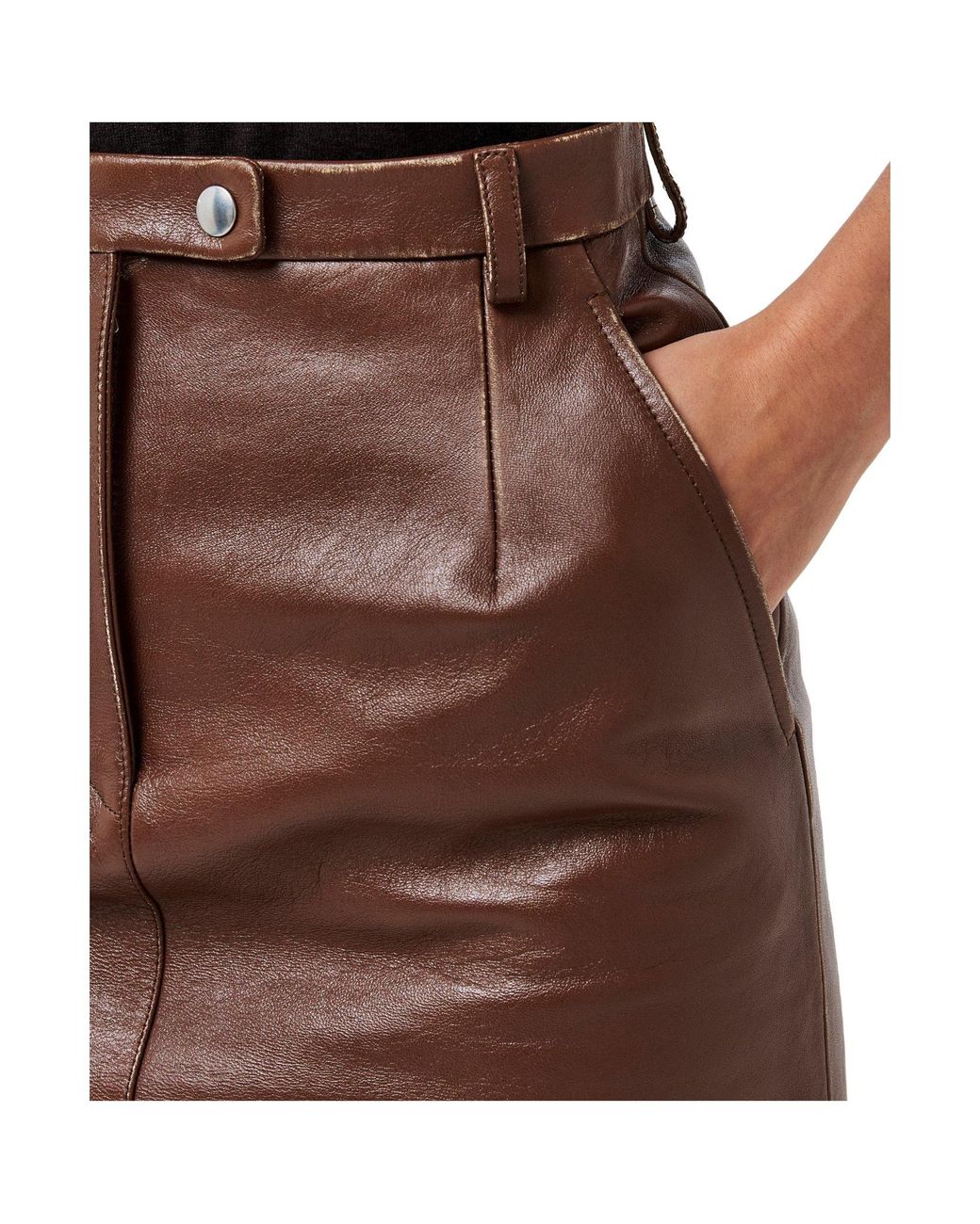 Prada Brown Casual And Versatile Midi Skirt